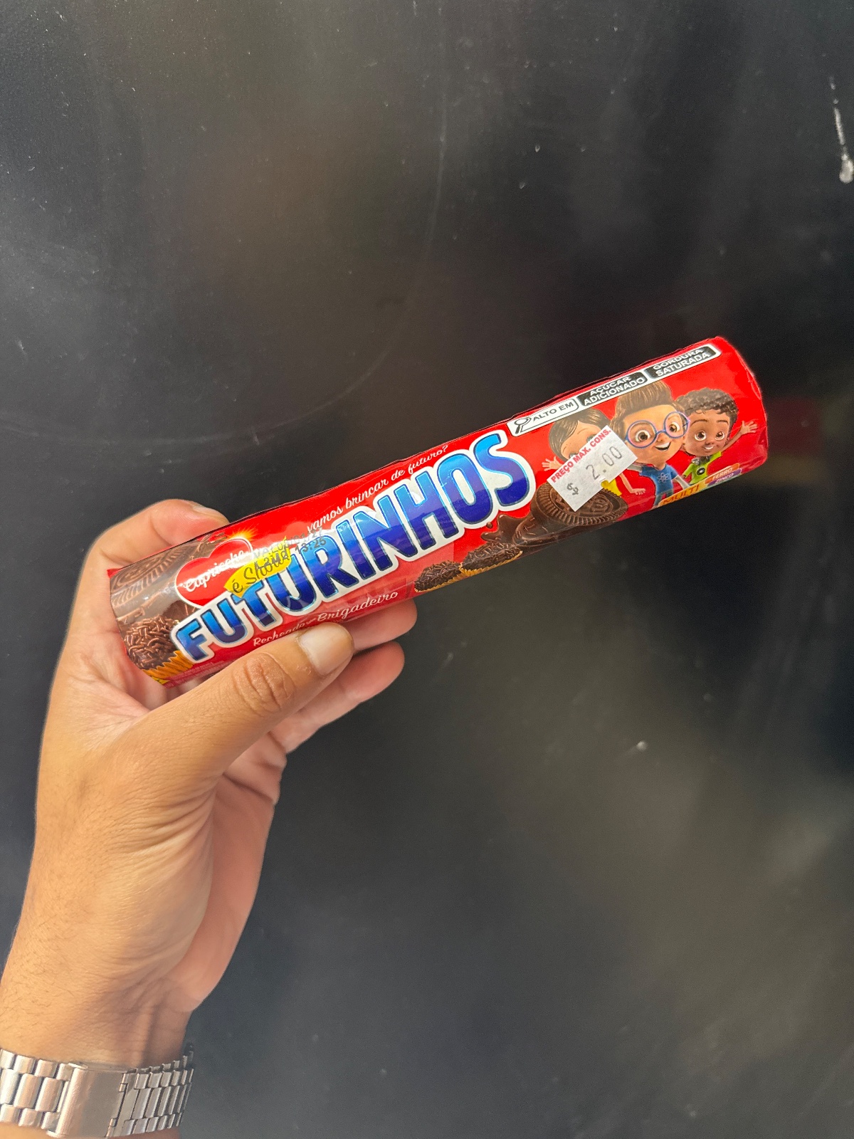 BISCOITO FUTURINHOS - BRIGADEIRO