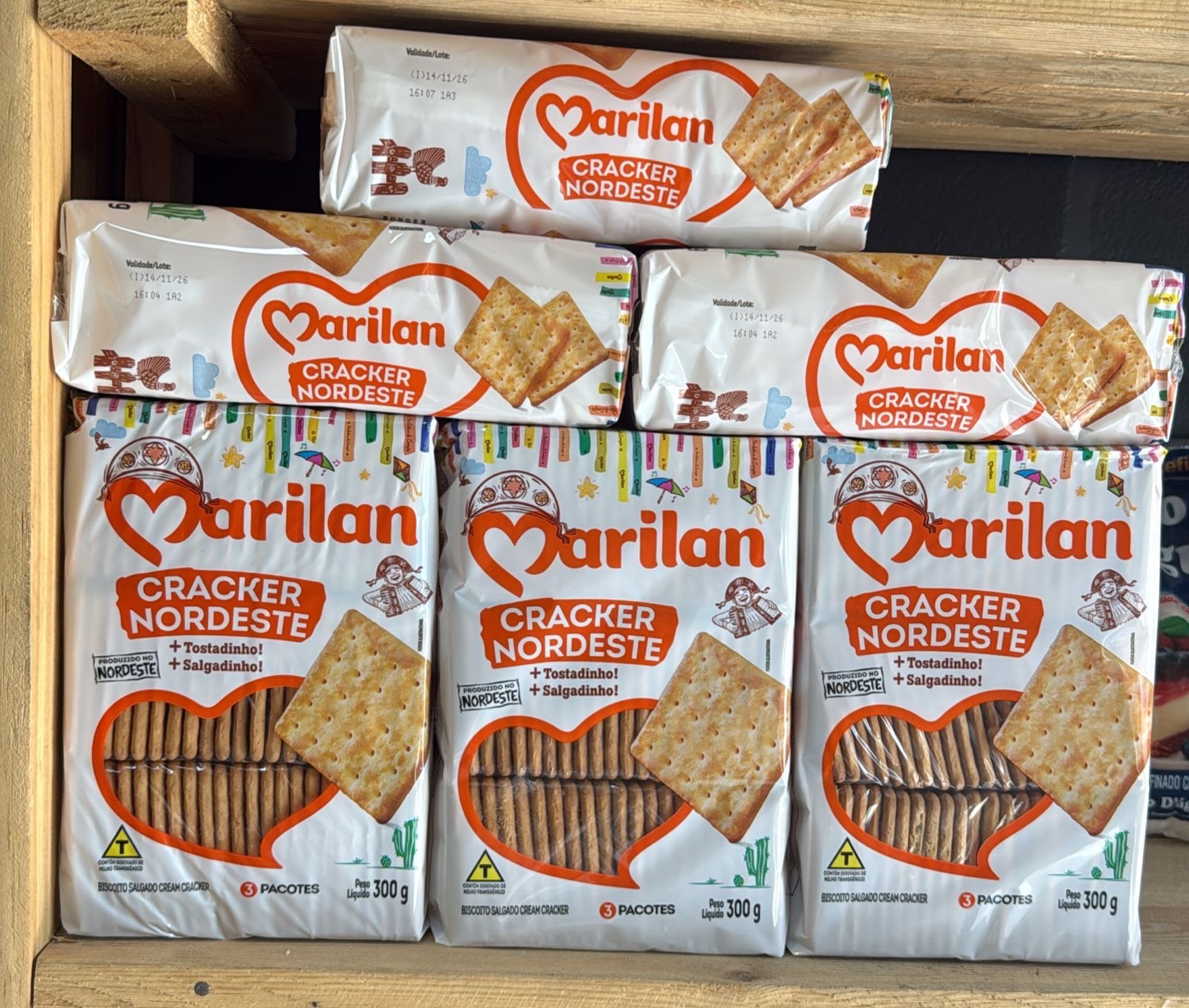 BOLACHA CREAM CRACKER - MARILAN