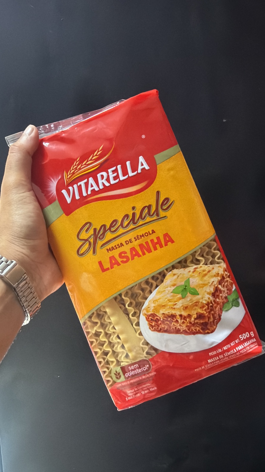 MASSA DE LASANHA VITARELLA
