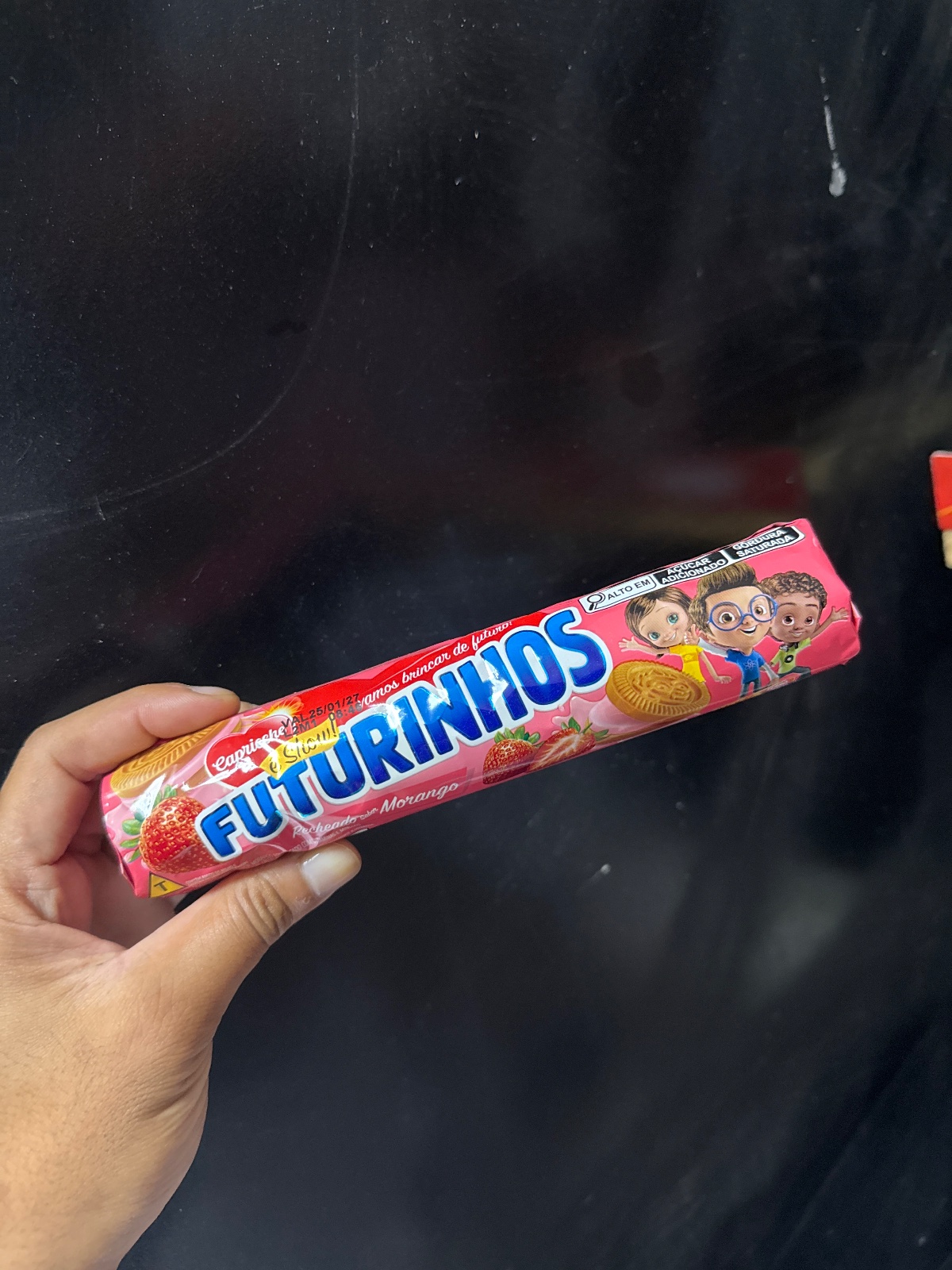 BISCOITO FUTURINHOS - MORANGO