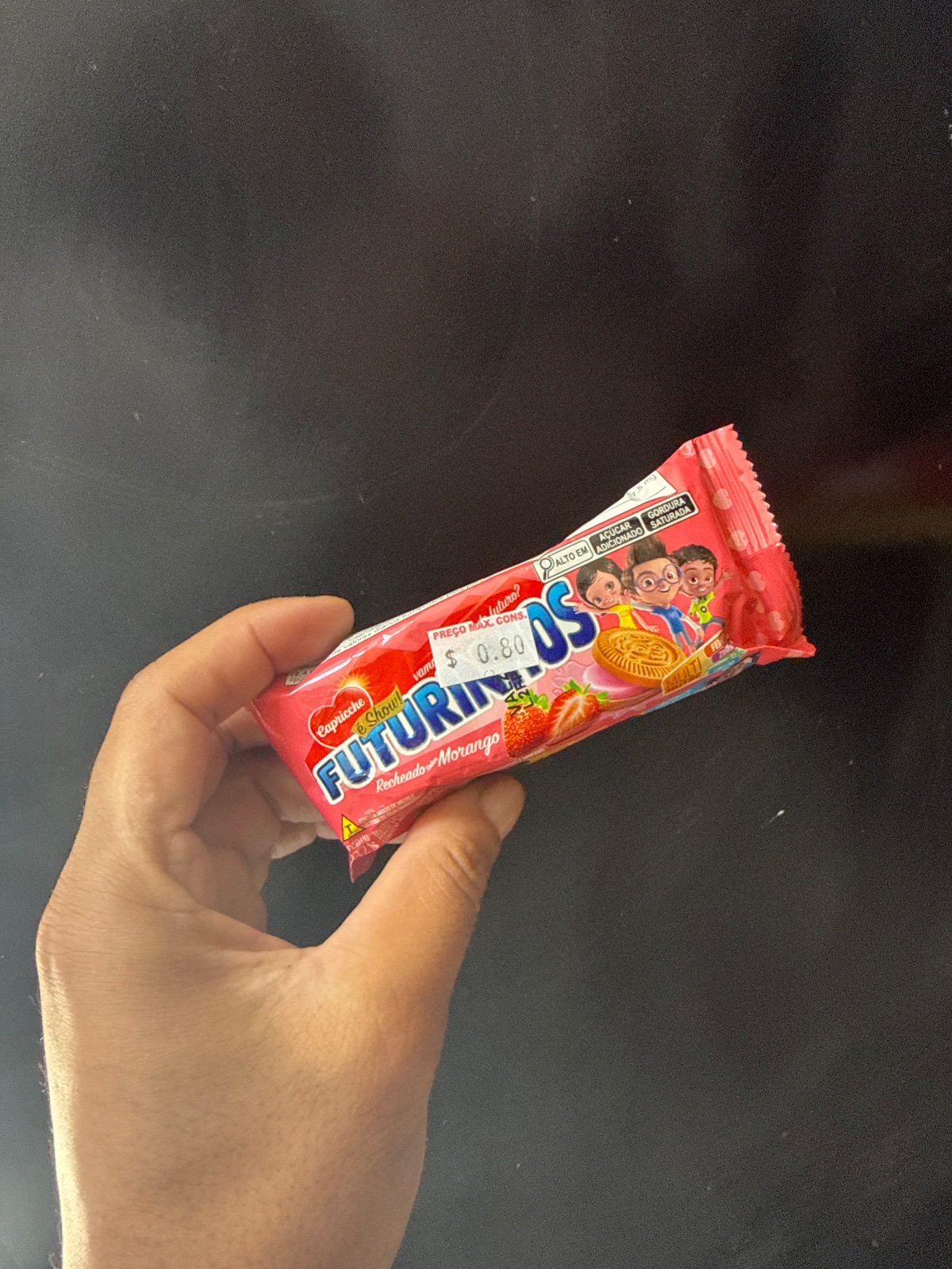 BISCOITO FUTURINHOS - MORANGO